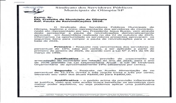 Clique Aqui e Leia Mais sobre: Paula de Reivindicações 2026